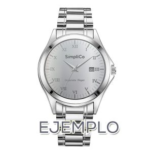 Reloj metalico corporativo